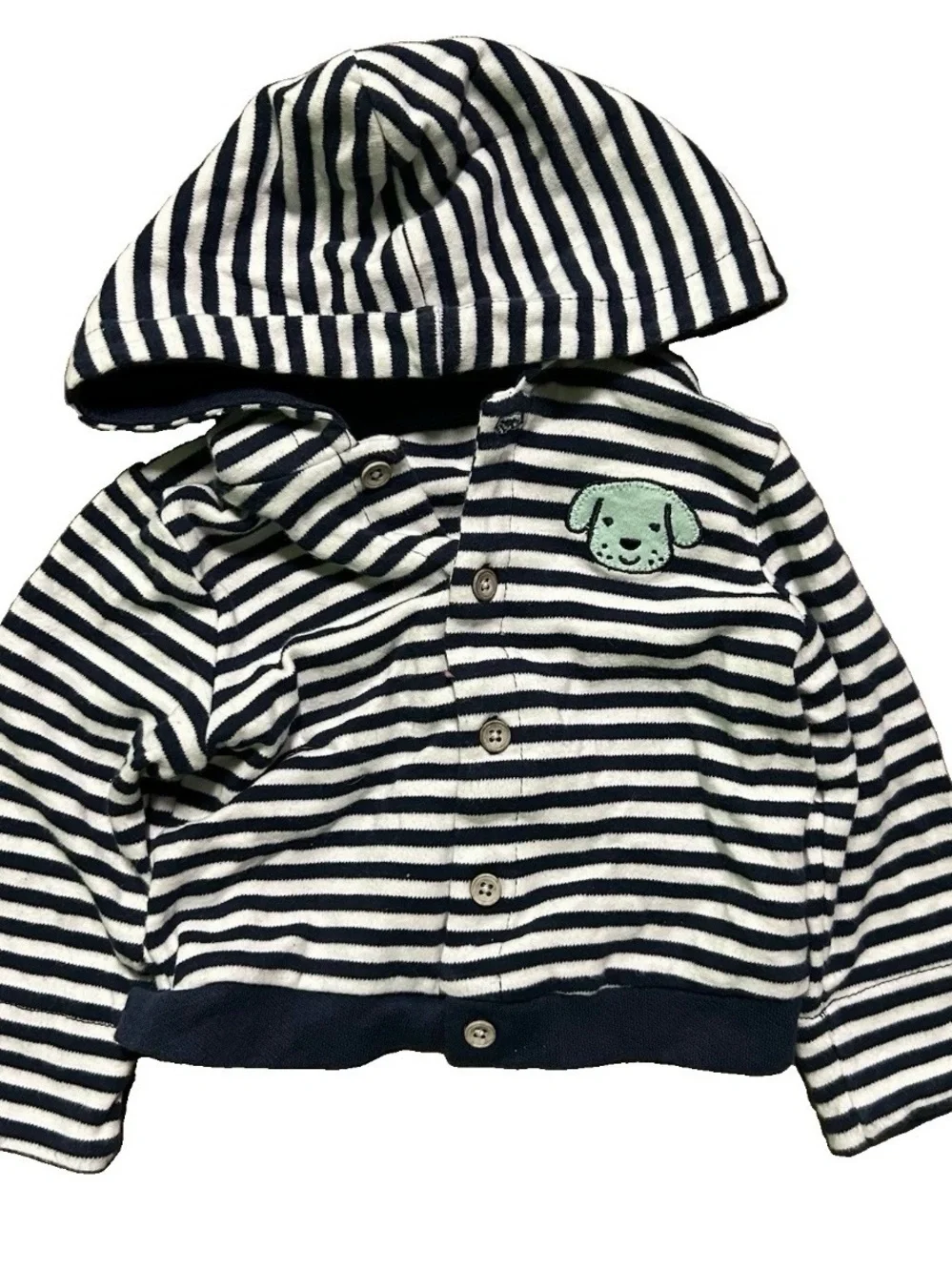 Neutral Baby Winter Long Sleeve Bodysuits Stripes Size 3-6 Months
